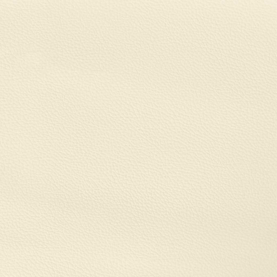 Bedframe zonder matras 120x190 cm kunstleer crème