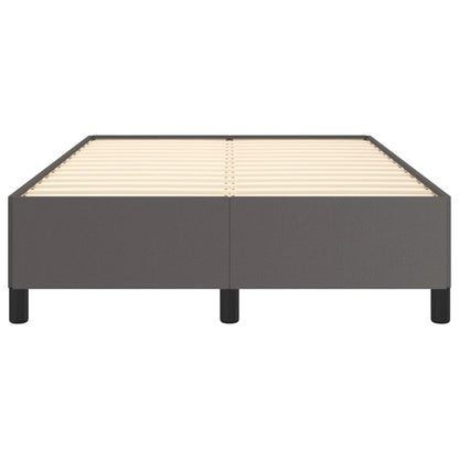 Bedframe kunstleer grijs 120x190 cm