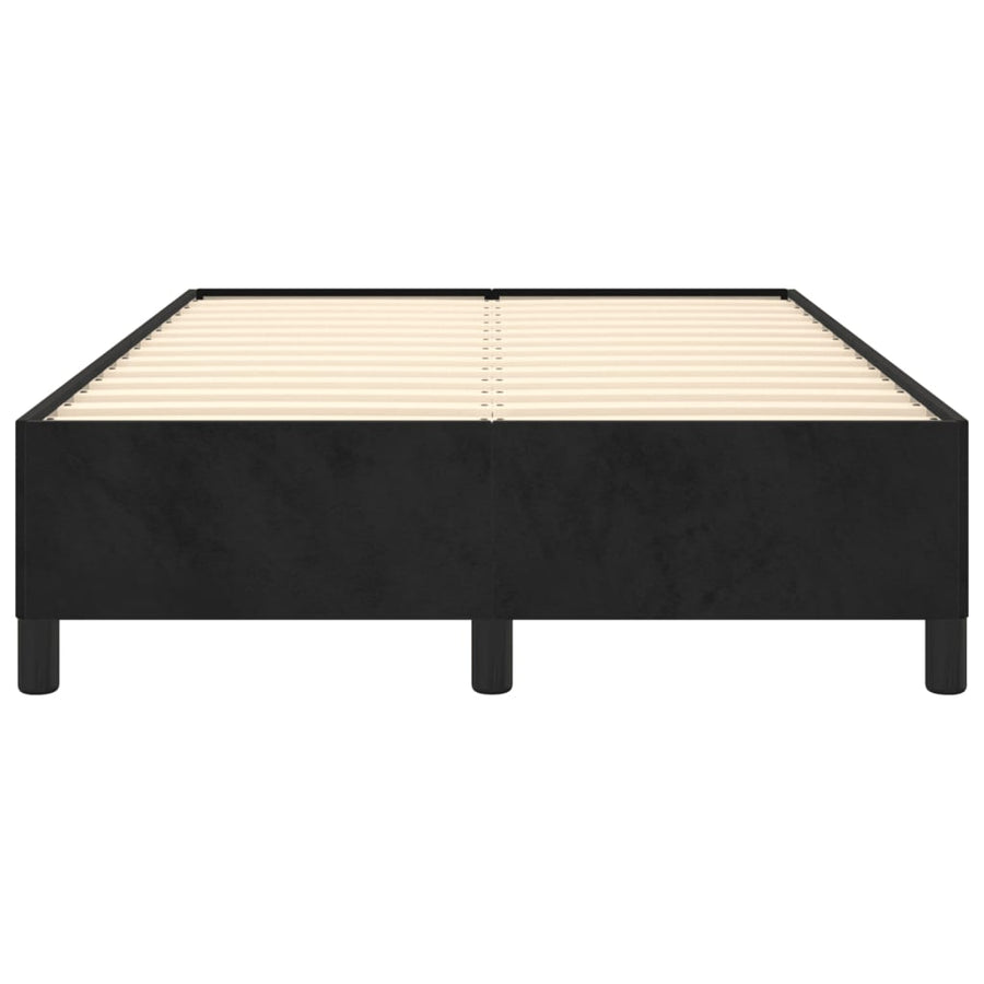Bedframe fluweel donkergrijs 120x190 cm