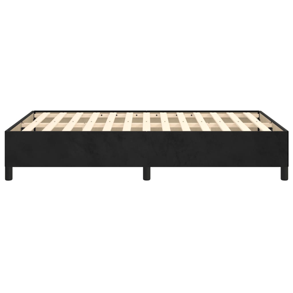 Bedframe fluweel donkergrijs 120x190 cm