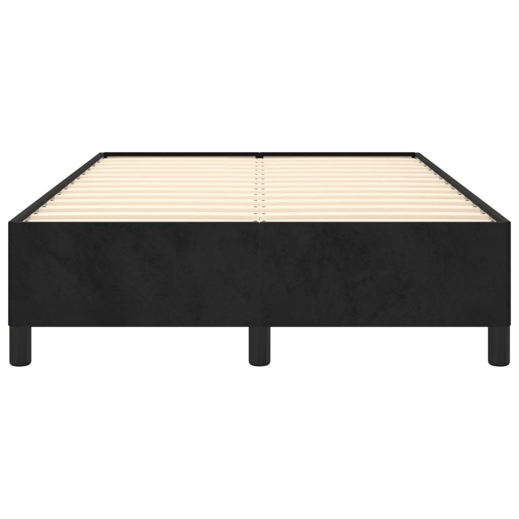 Bedframe fluweel zwart 120x190 cm