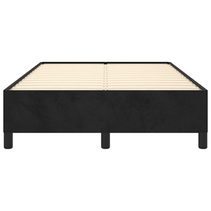 Bedframe fluweel zwart 120x190 cm