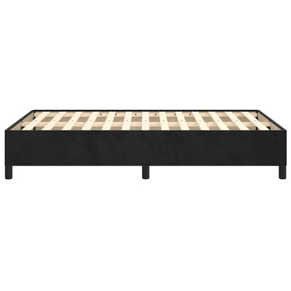 Bedframe fluweel zwart 120x190 cm