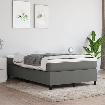 Boxspring met matras stof 120 x 190 cm 33.5 cm