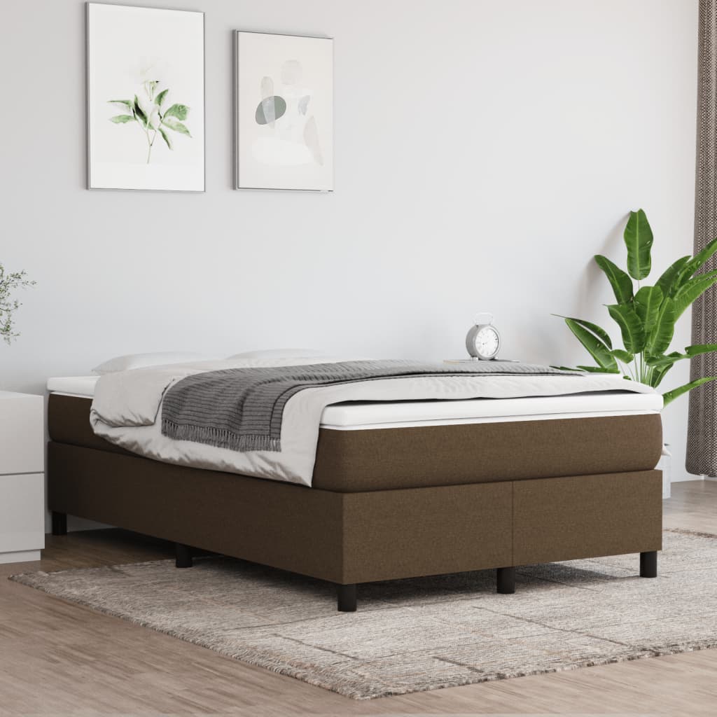 Boxspring met matras stof 120 x 190 cm 33.5 cm