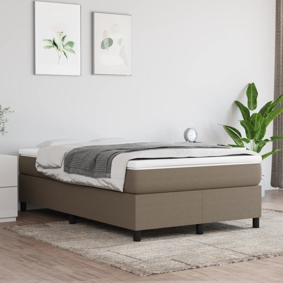 Boxspring met matras stof 120 x 190 cm 33.5 cm