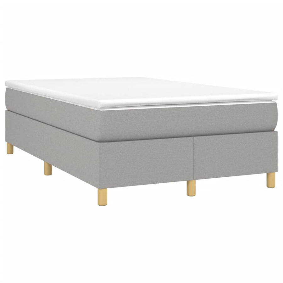 Boxspring met matras stof 120 x 190 cm 33.5 cm