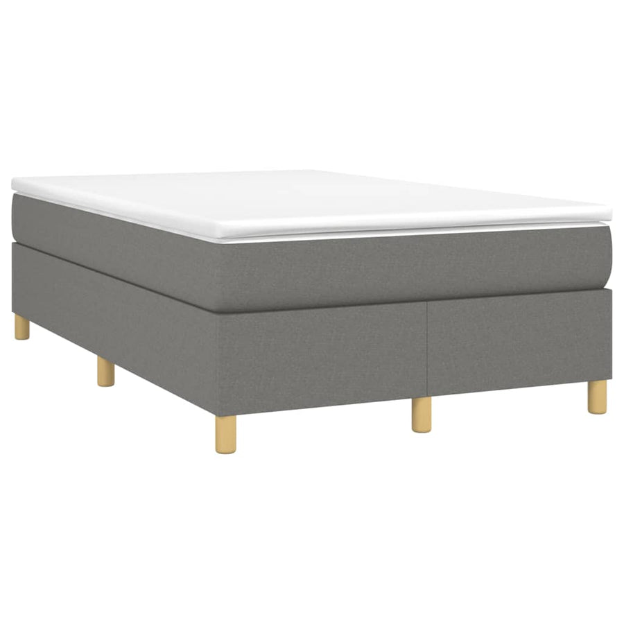 Boxspring met matras stof 120 x 190 cm 33.5 cm