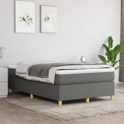 Boxspring met matras stof 120 x 190 cm 33.5 cm