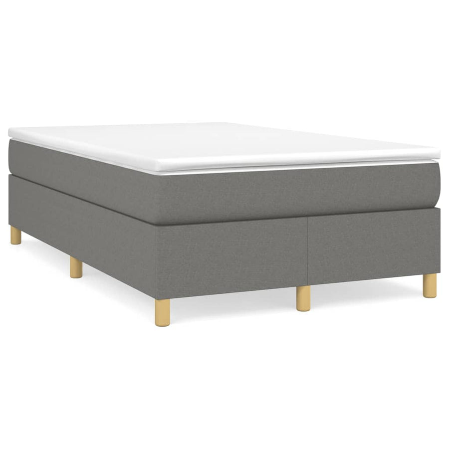 Boxspring met matras stof 120 x 190 cm 33.5 cm