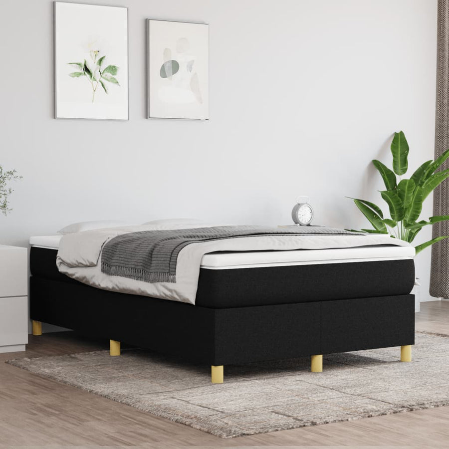 Boxspring met matras stof 120 x 190 cm 33.5 cm