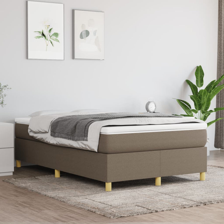 Boxspring met matras stof 120 x 190 cm 33.5 cm