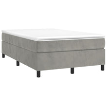 Boxspring met matras fluweel 120 x 190 cm 33.5 cm
