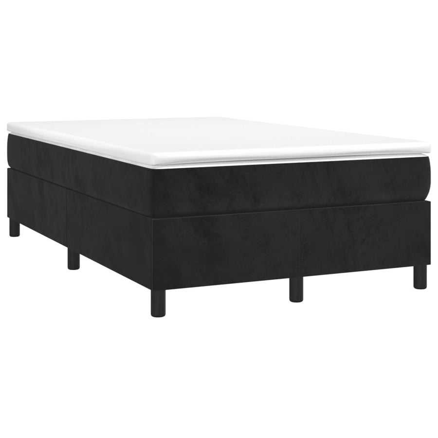 Boxspring met matras fluweel 120 x 190 cm 33.5 cm
