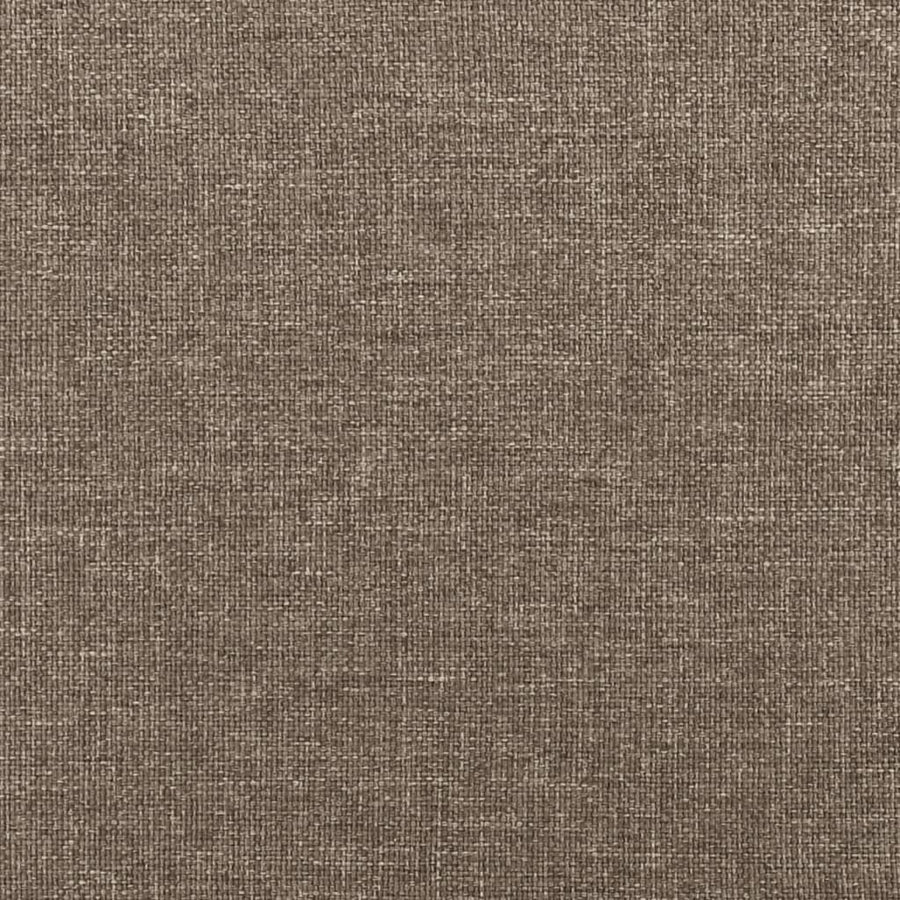Boxspring Met Matras Stof Taupe 120X190 Cm