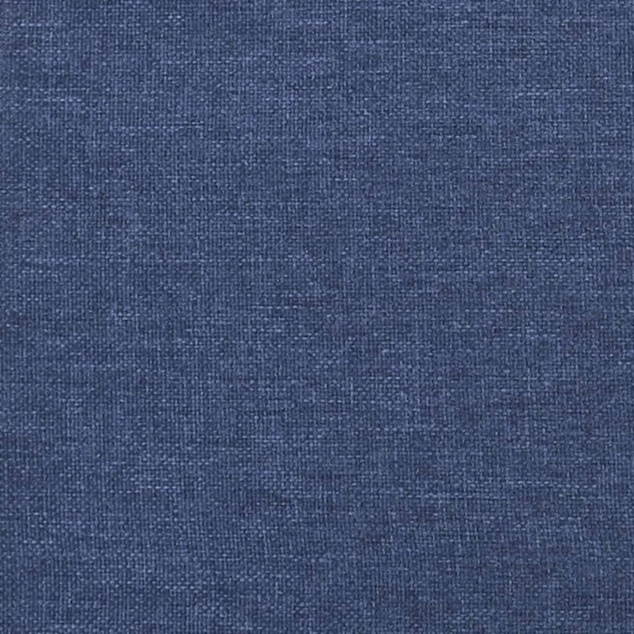 Boxspring Met Matras Stof Blauw 120X190 Cm