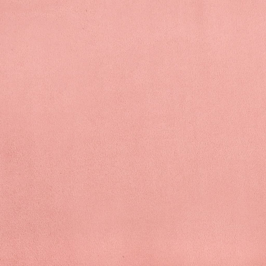 Boxspring met matras fluweel roze 120x190 cm