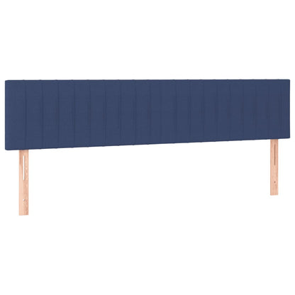 Boxspring Met Matras Stof 120 x 190 cm Blauw