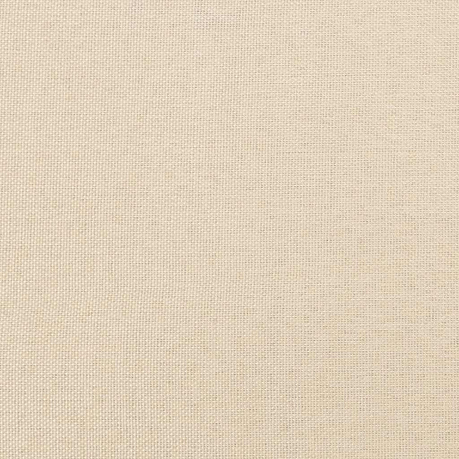Boxspring Met Matras Stof Kleurig 120 x 190 cm Crème