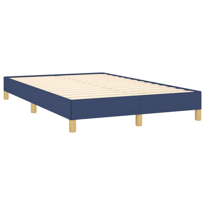 Boxspring met matras en LED stof 120 x 190 cm Horizontale strepen
