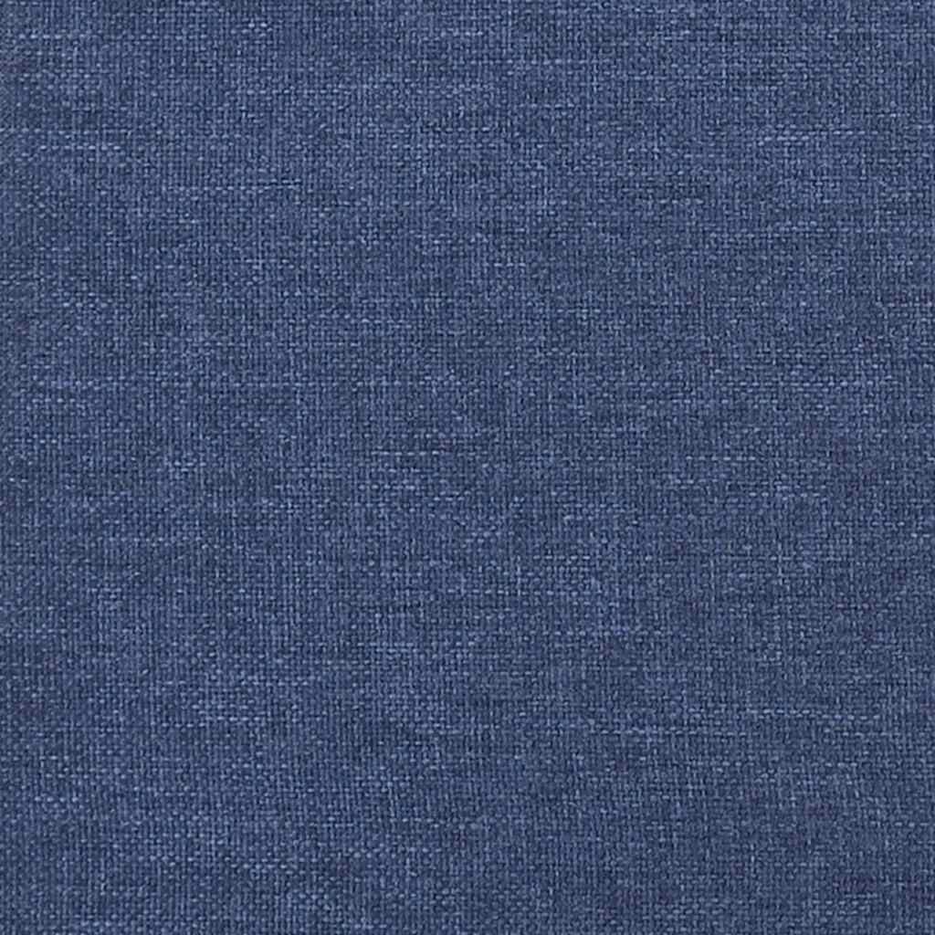Boxspring Met Matras En Led Stof 120 x 190 cm Blauw