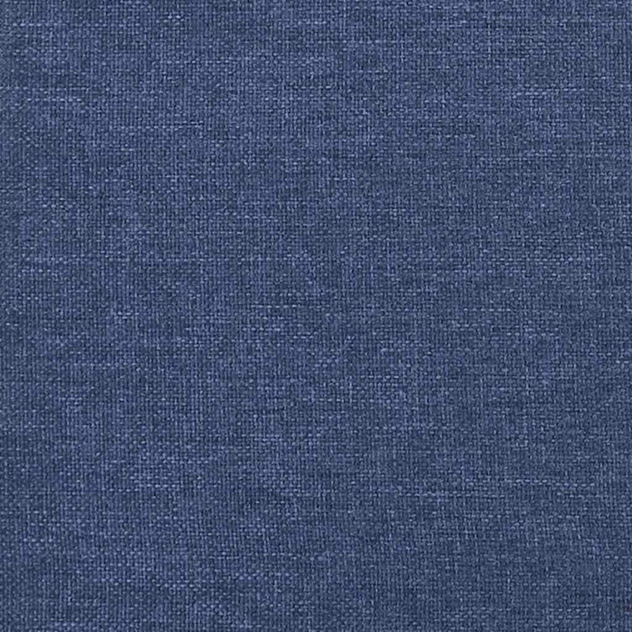 Boxspring Met Matras En Led Stof 120 x 190 cm Blauw