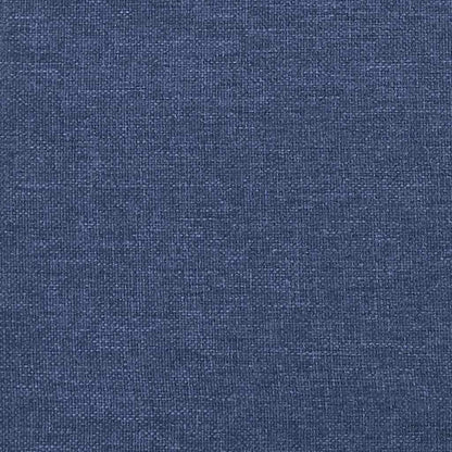Boxspring Met Matras En Led Stof 120 x 190 cm Blauw