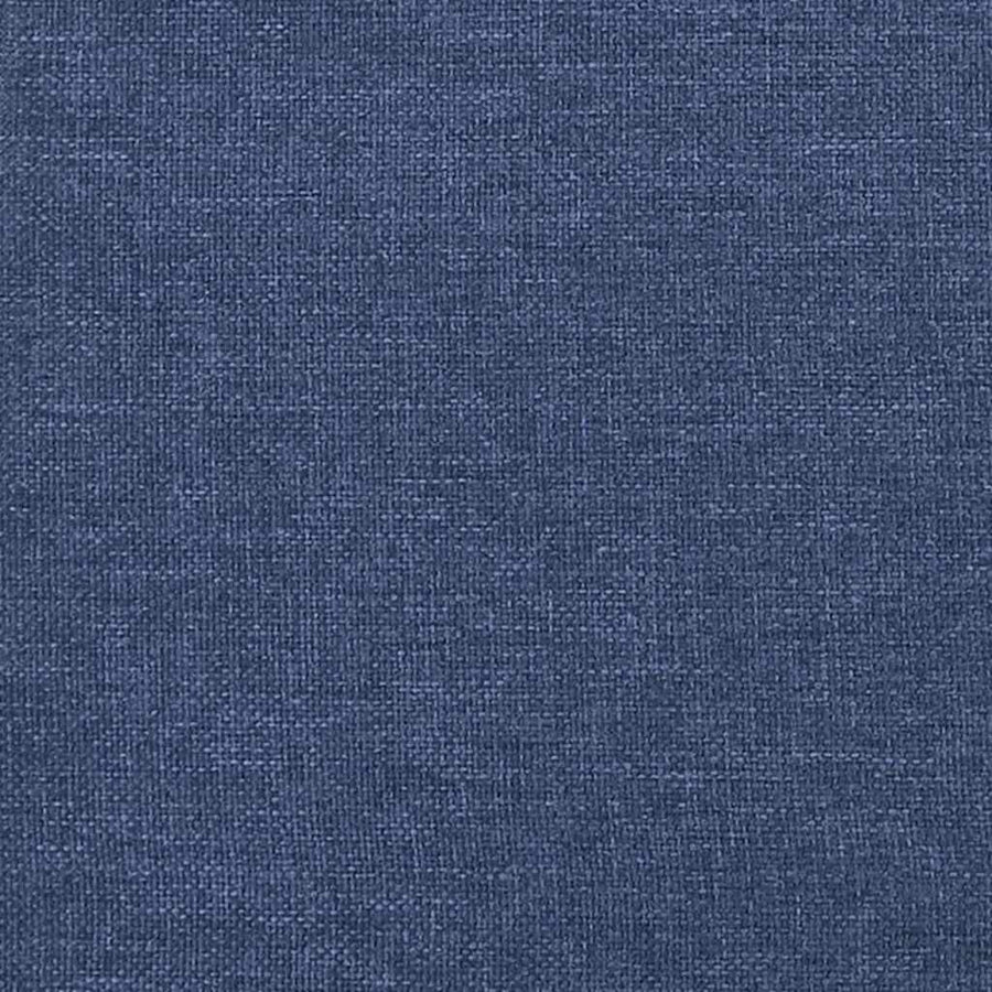 Boxspring Met Matras En Led Stof 120 x 190 cm Blauw