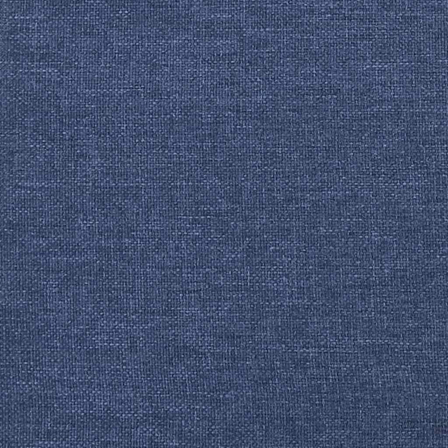 Boxspring Met Matras En Led Stof 120 x 190 cm Blauw