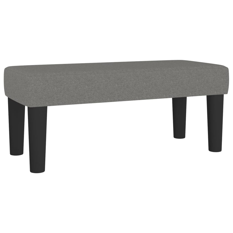 Boxspring met matras stof donkerbruin 120x190 cm 120 x 190 cm Donkerbruin