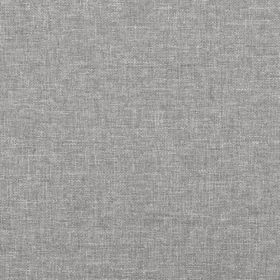 Boxspring met matras stof lichtgrijs 120x190 cm 120 x 190 cm Lichtgrijs