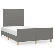 Bedframe 120x190 cm stof donkergrijs