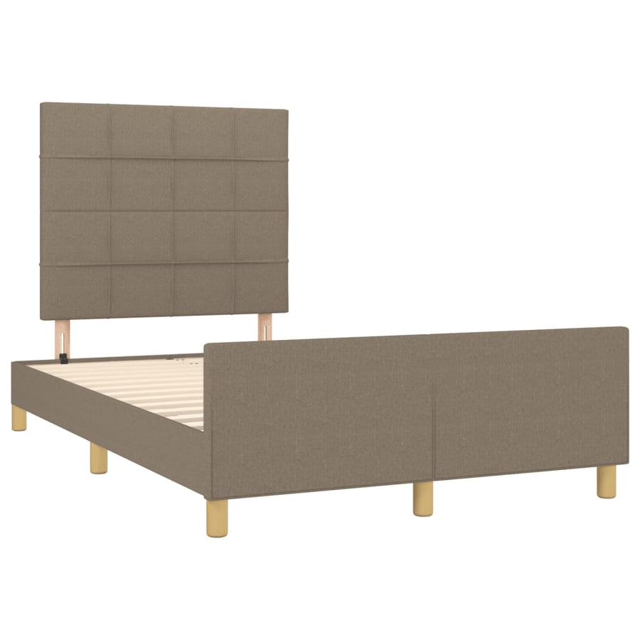 Bedframe Zonder Matras Stof 120 x 190 cm