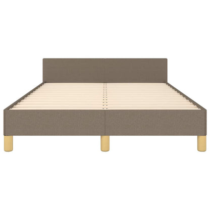 Bedframe Zonder Matras 120X190 Cm Stof Taupe