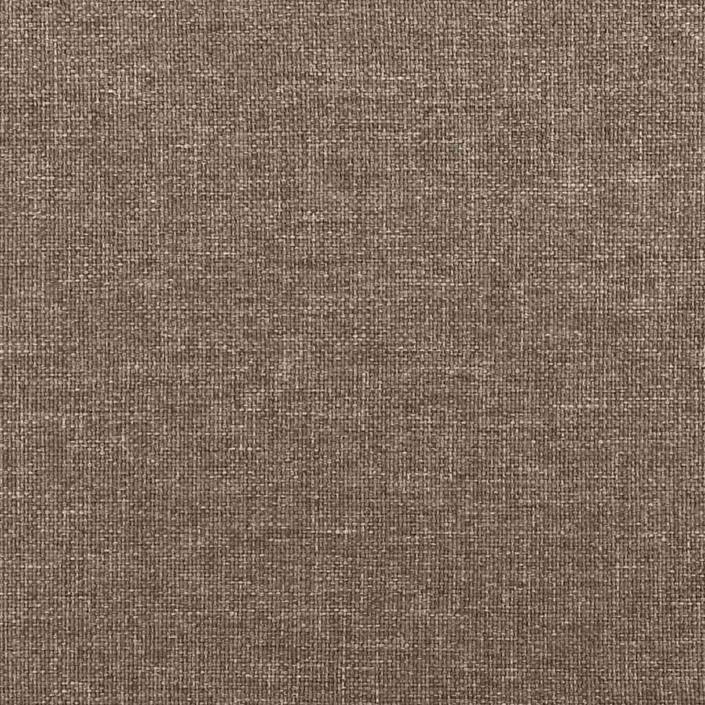 Bedframe Zonder Matras 120X190 Cm Stof Taupe