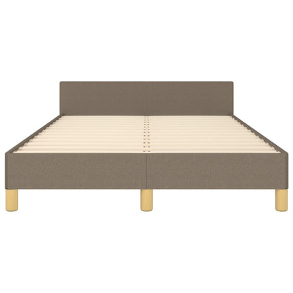 Bedframe Zonder Matras 120X190 Cm Stof Taupe