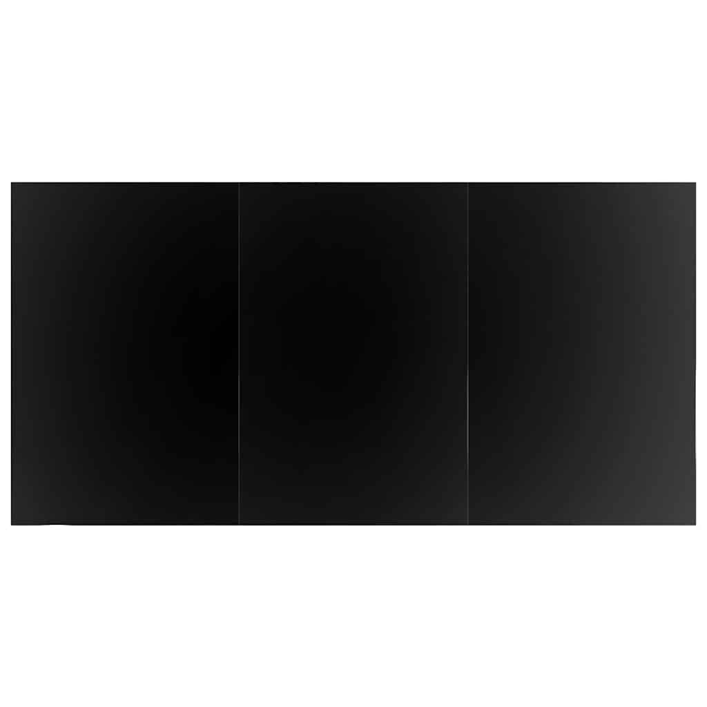 Eetkamerset 5 pcs Lichtgrijs en zwart 140 x 70 x 74 cm