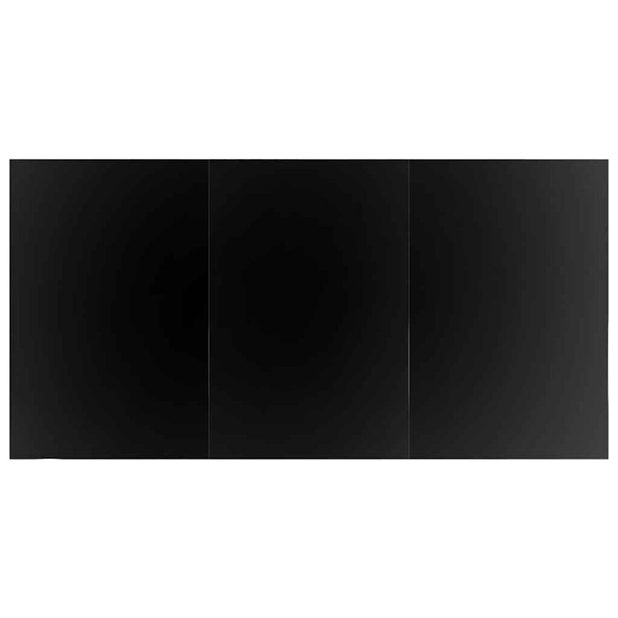 Eetkamerset 5 pcs Lichtgrijs en zwart 140 x 70 x 74 cm