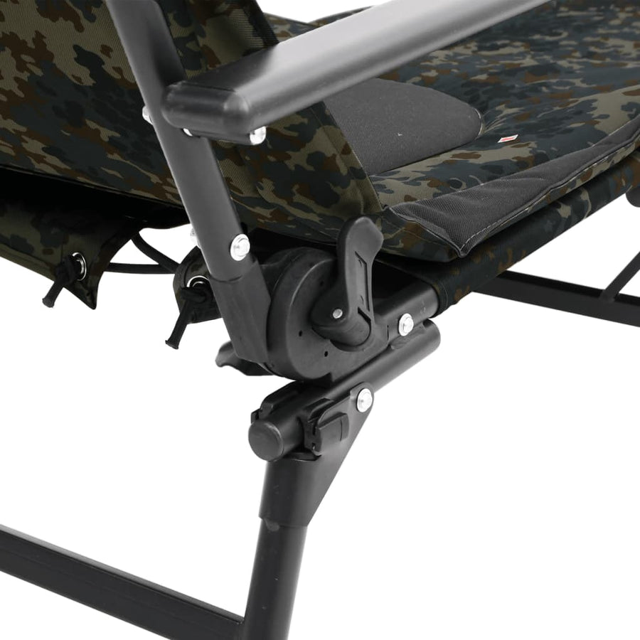 Visbed Met Verstelbare Modderpoten Inklapbaar Camouflage