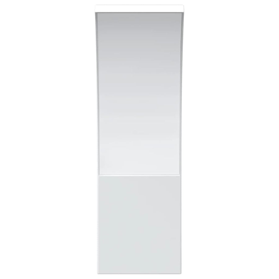 Buitenwandlampen 2 st LED gegoten aluminium wit