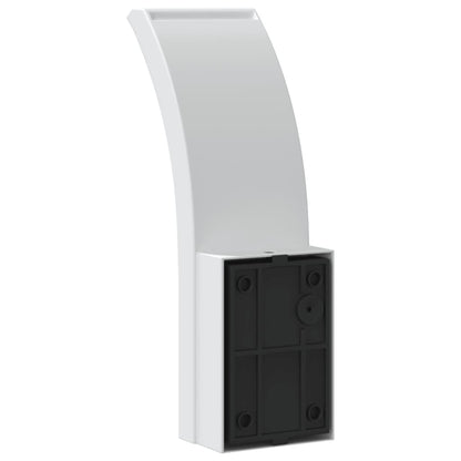 Buitenwandlampen 2 st LED gegoten aluminium wit