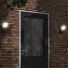 Outdoor wall light LED cast aluminum black