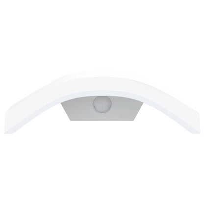 Buitenwandlamp Led Met Sensors Gegoten Aluminium Wit 1