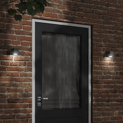 Buitenwandlampen Gegoten Aluminium Zwart 2