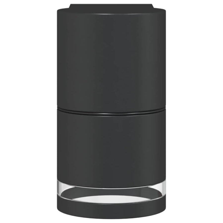 Buitenwandlamp gegoten aluminium zwart