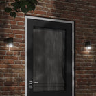 Outdoor wall lights 2 pcs cast aluminum black