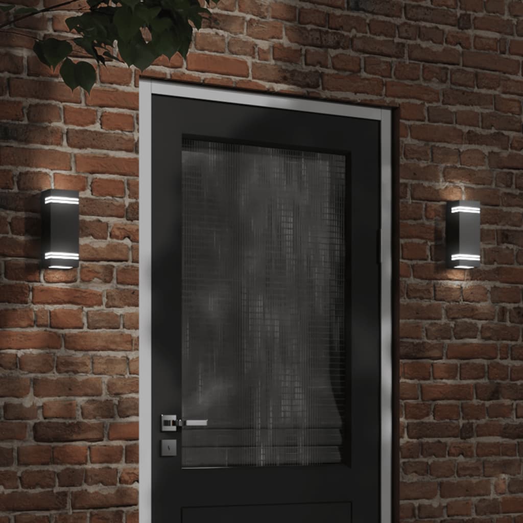 Buitenwandlamp Roestvrij Staal 1
