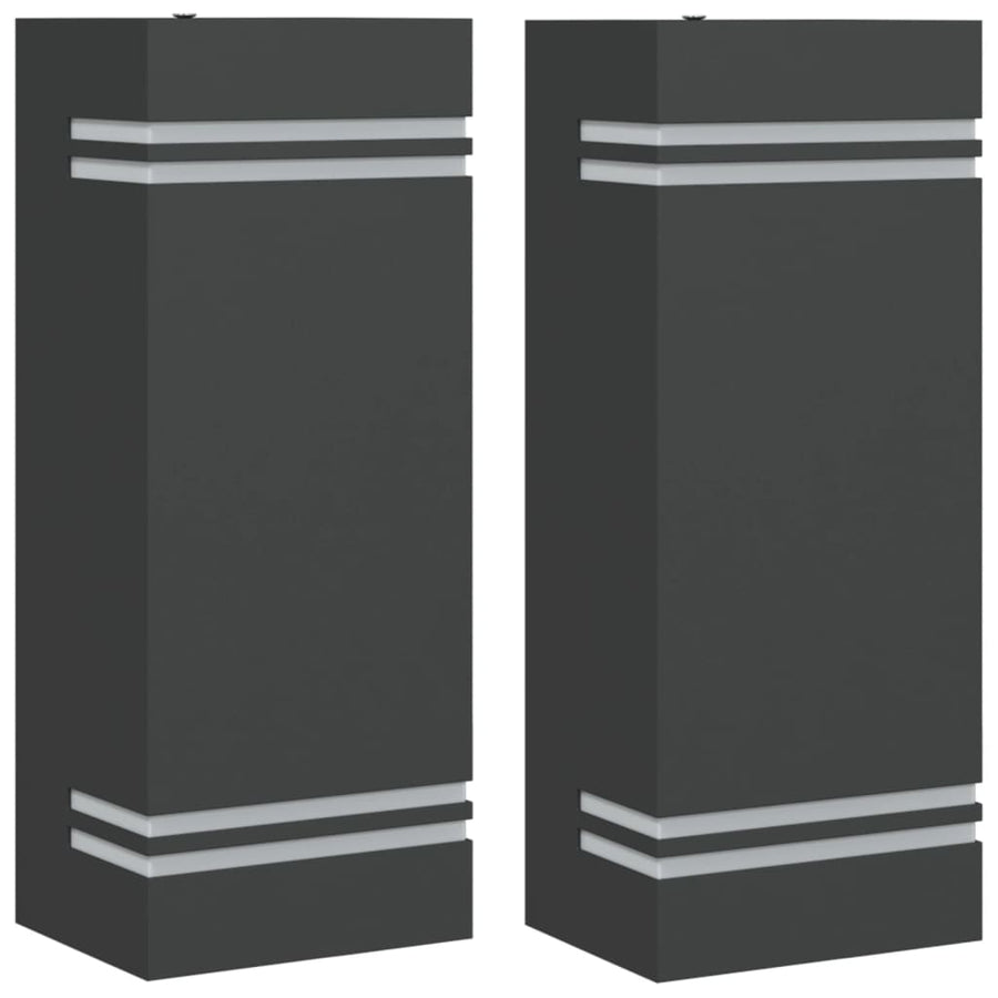 Buitenwandlampen Roestvrij Staal 2