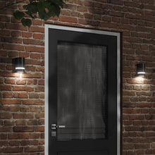 Buitenwandlamp gegoten aluminium zwart