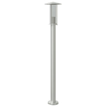 Vloerlamp voor buiten 100 cm roestvrijstaal zilverkleurig
